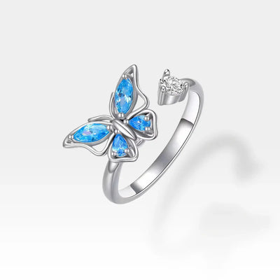 "FARFALLA" SPINNER RING