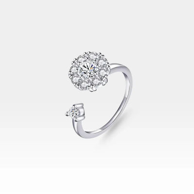 "CRYSTALIS- SPINNER RING"