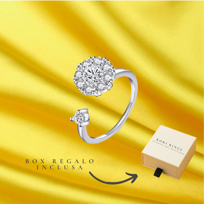 "CRYSTALIS- SPINNER RING"