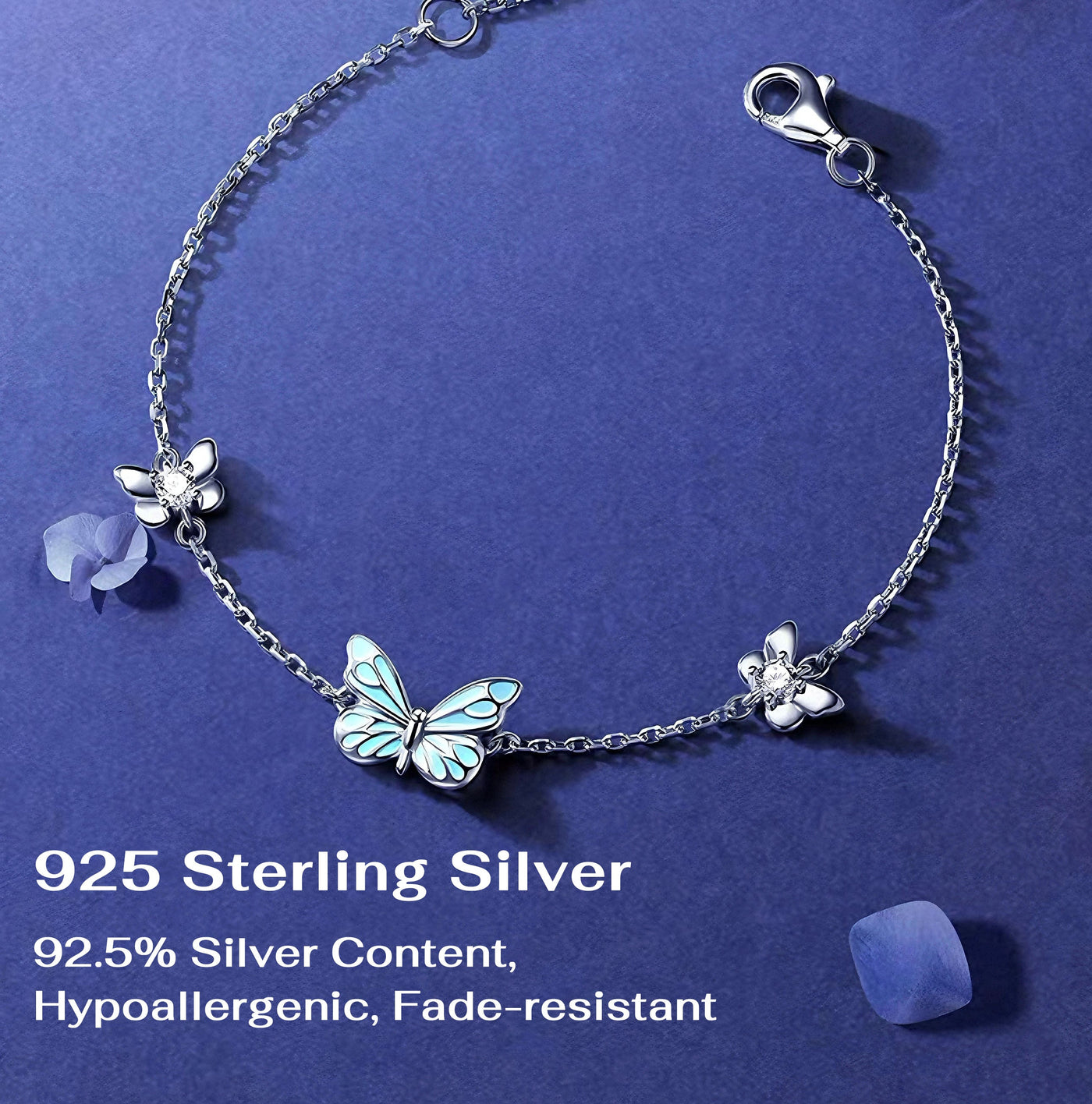 Bracciale "Dream Blue Butterfly"