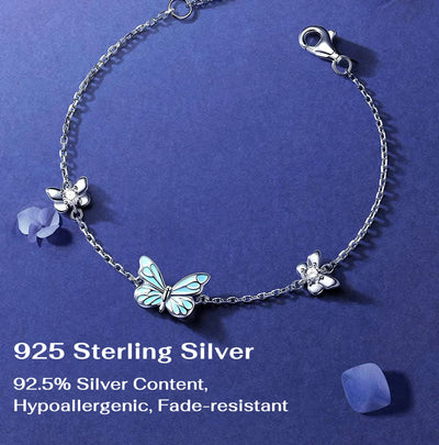 Bracciale "Dream Blue Butterfly"